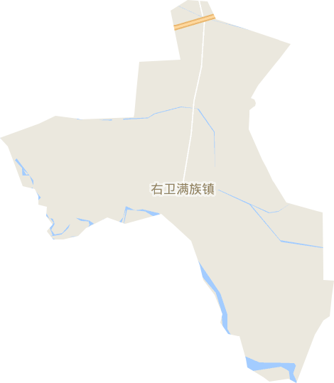 右衛(wèi)滿族鎮(zhèn)電子地圖