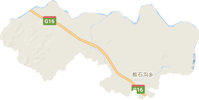 板石溝鄉電子地圖