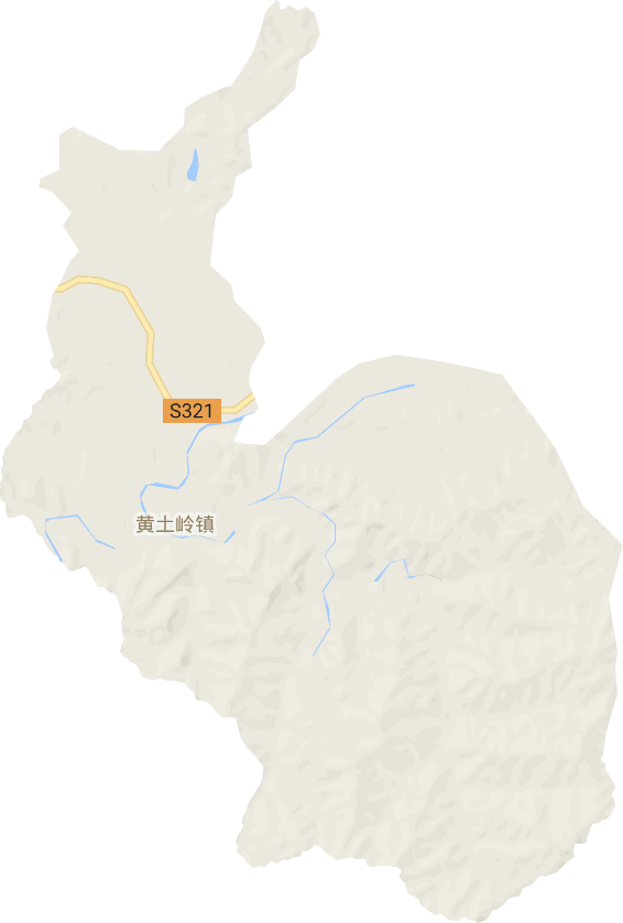 黃土嶺鎮電子地圖