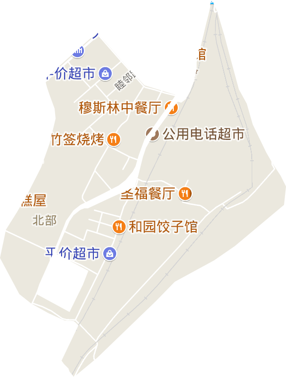 益民街道電子地圖