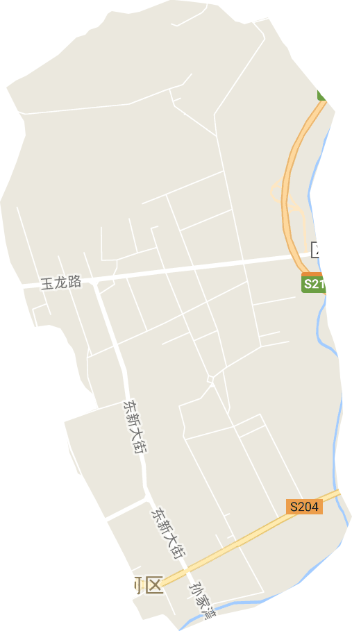 華東街道電子地圖