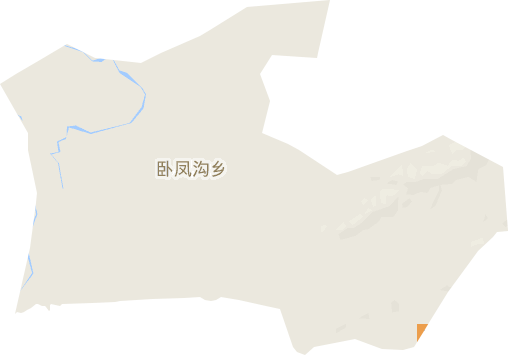 臥鳳溝鄉電子地圖