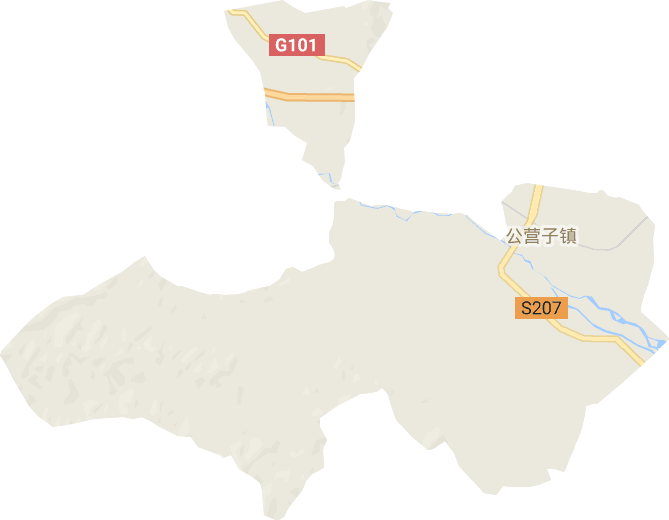 公營子鎮電子地圖