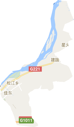 東風區電子地圖