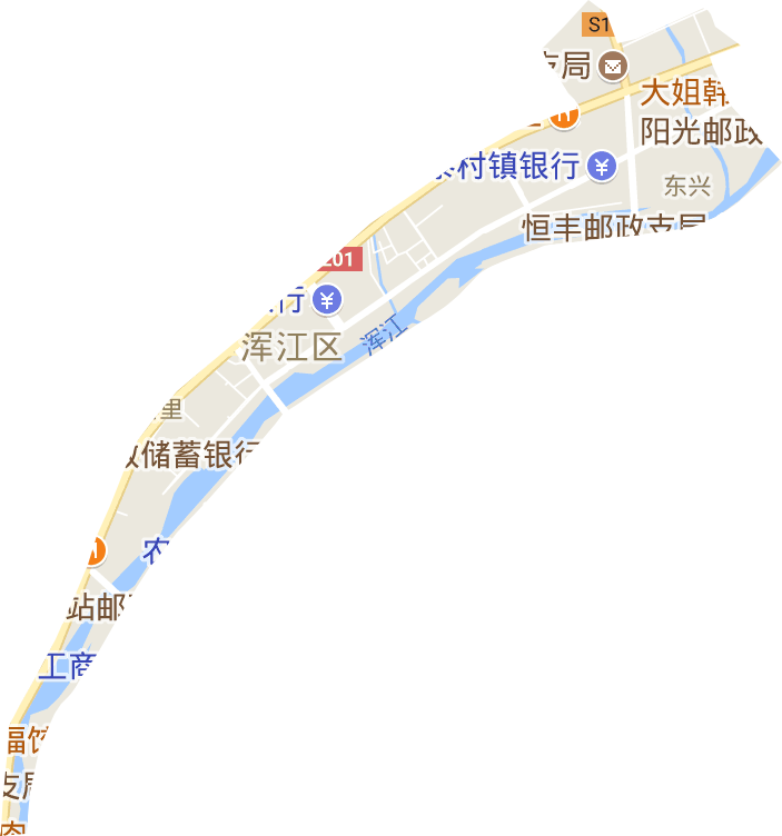 江北街道電子地圖