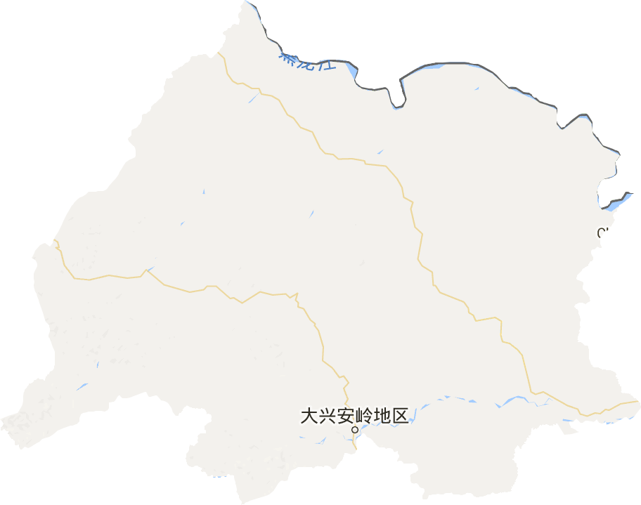 塔河縣電子地圖