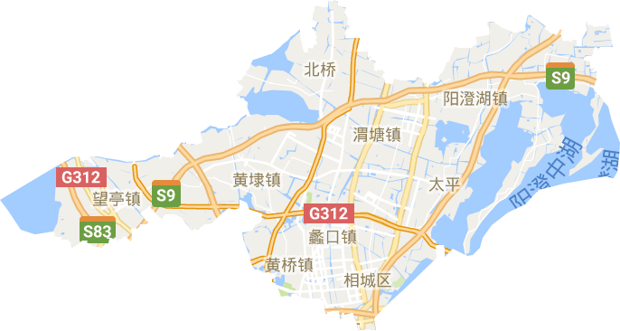 相城區電子地圖