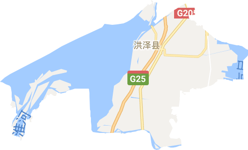 洪澤區(qū)電子地圖