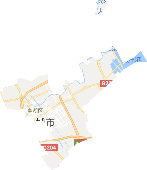 亭湖區(qū)電子地圖