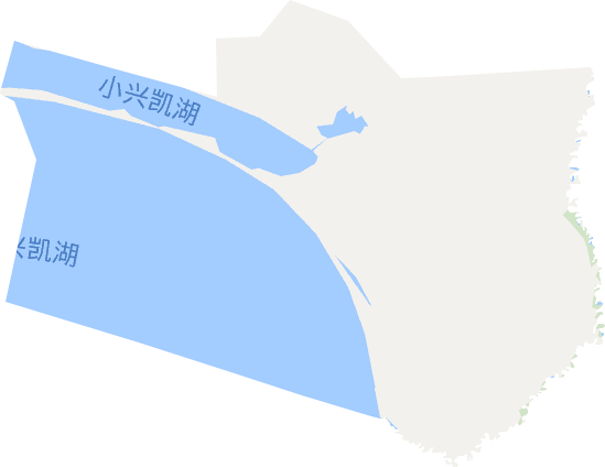 興凱湖農場電子地圖