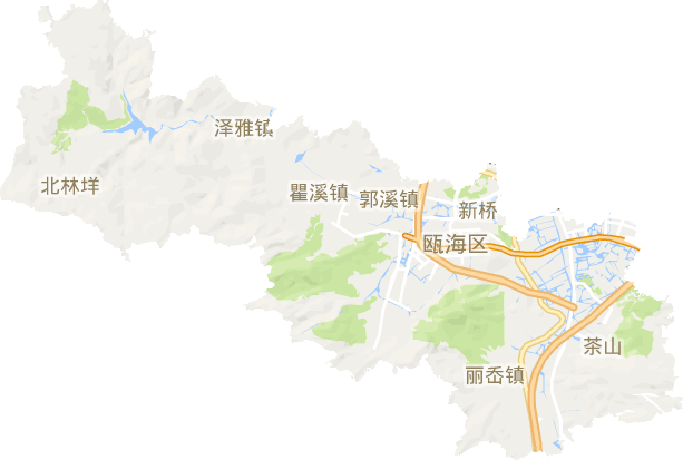 甌海區(qū)電子地圖