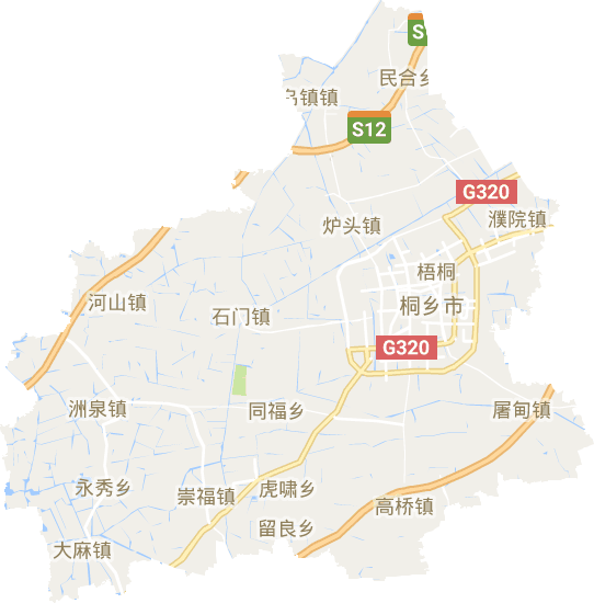 桐鄉(xiāng)市電子地圖