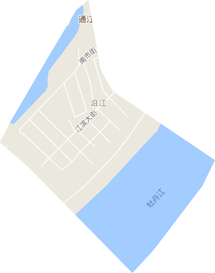 江濱街道電子地圖