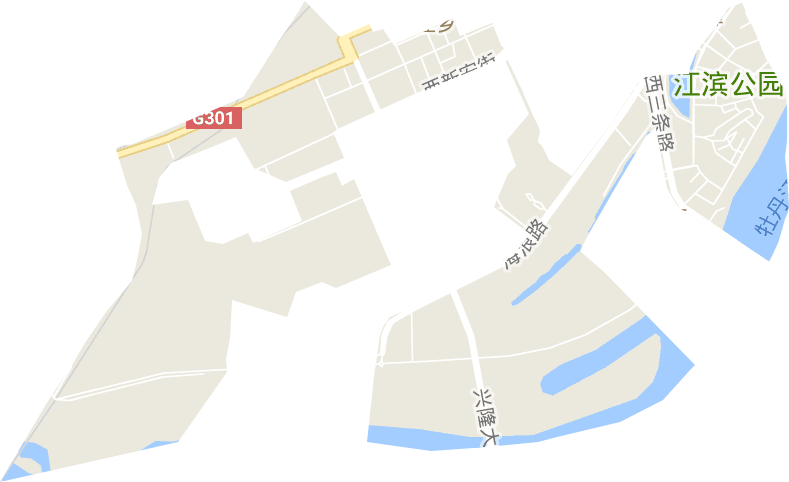 沿江街道電子地圖