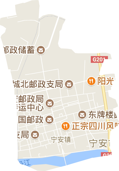 城區街道電子地圖