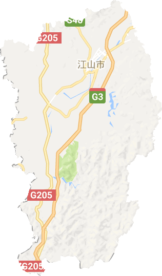 江山市電子地圖