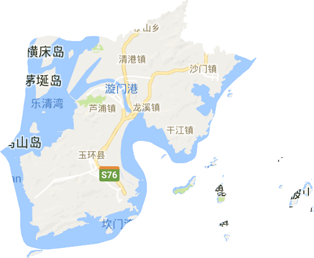 玉環(huán)市電子地圖