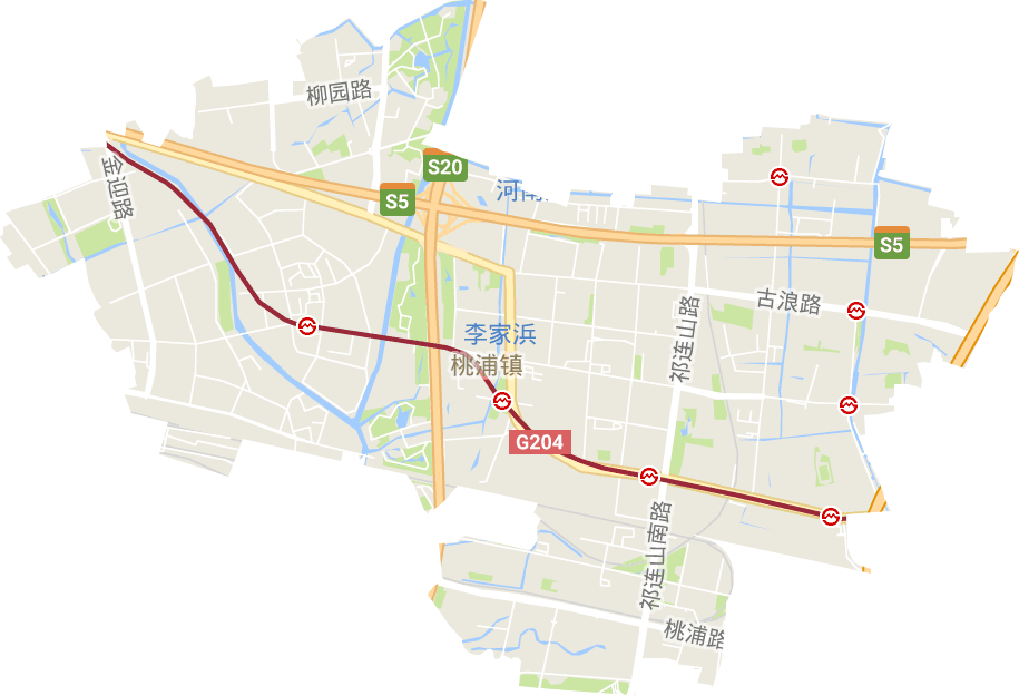 桃浦鎮電子地圖