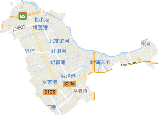 華漕鎮(zhèn)電子地圖