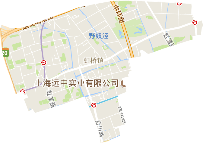虹橋鎮電子地圖