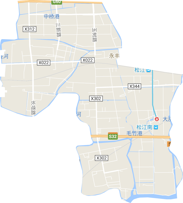 永豐街道電子地圖