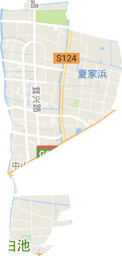中山街道電子地圖