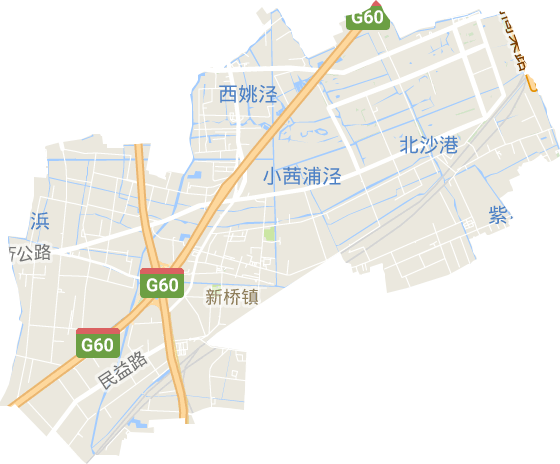 新橋鎮電子地圖