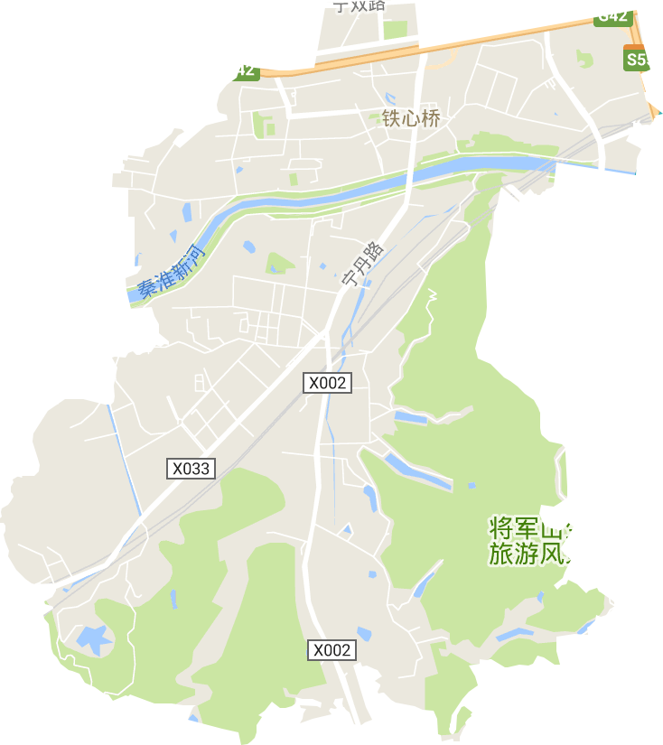 鐵心橋街道電子地圖