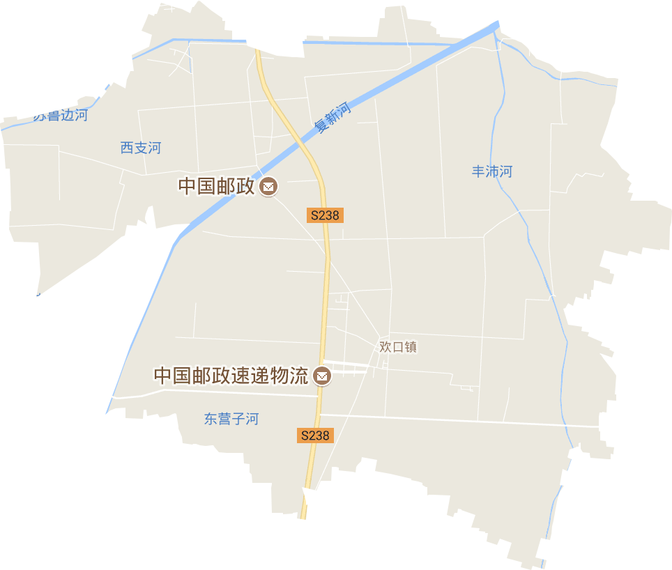 歡口鎮電子地圖