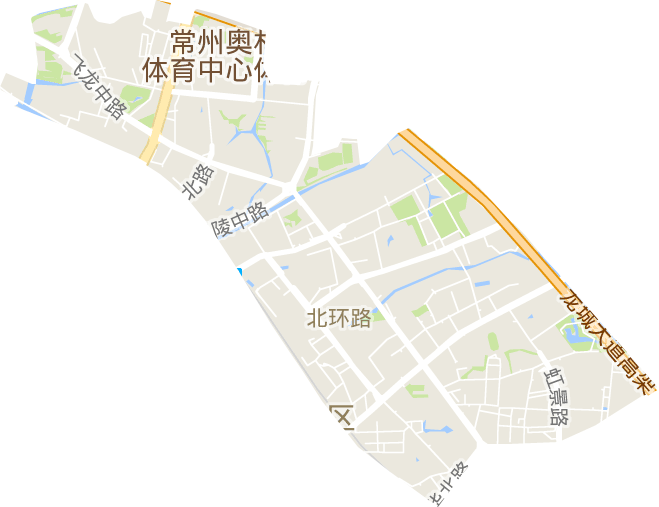 紅梅街道電子地圖