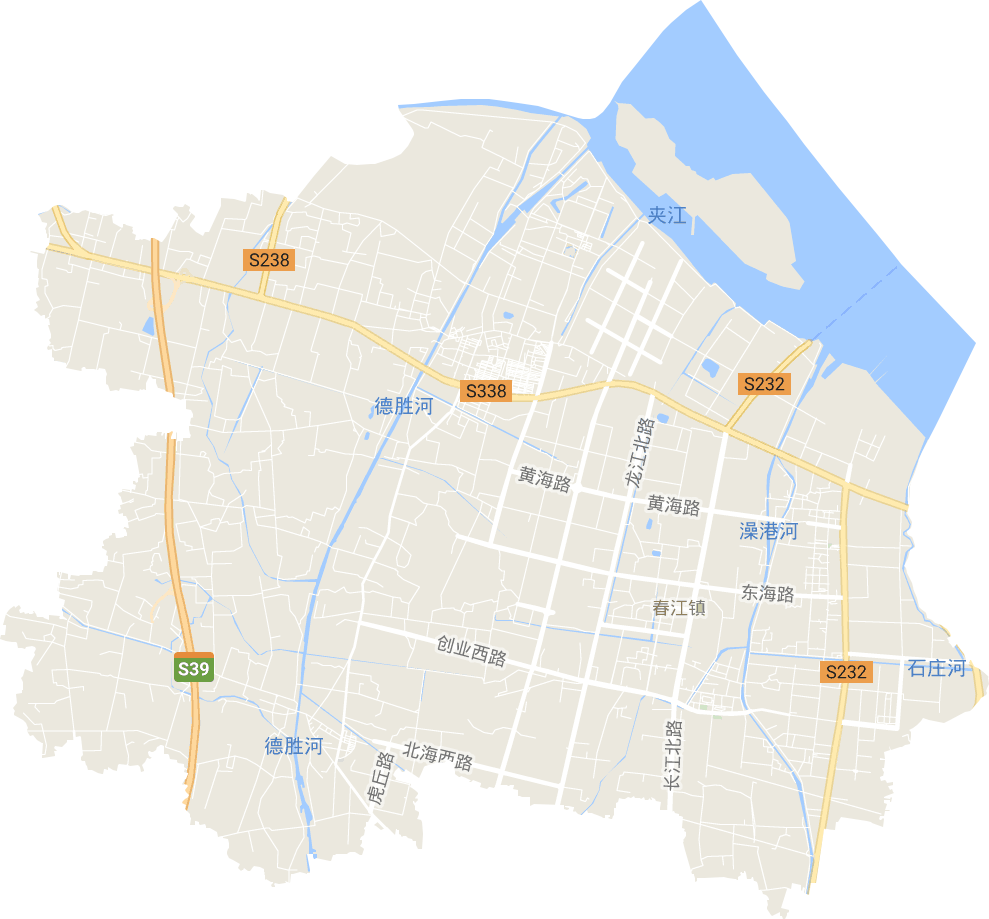 春江鎮電子地圖