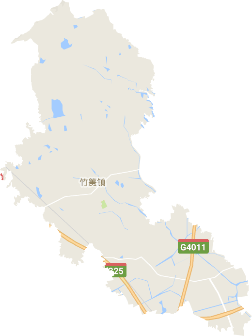 竹簀鎮(zhèn)電子地圖