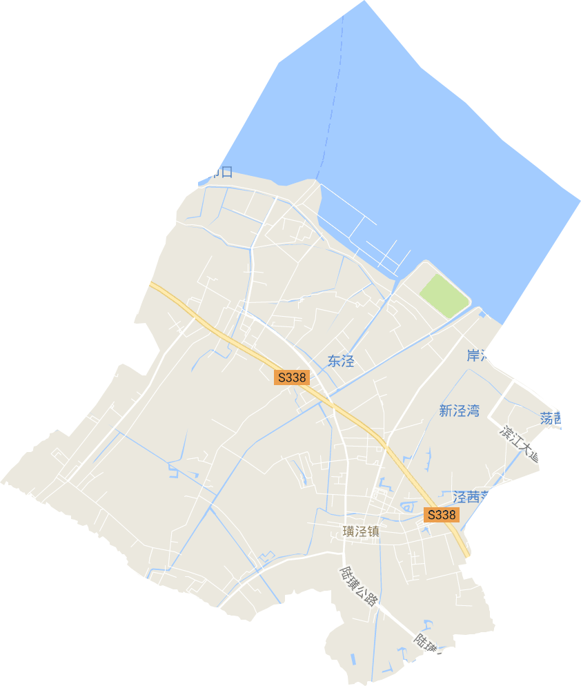 璜涇鎮電子地圖
