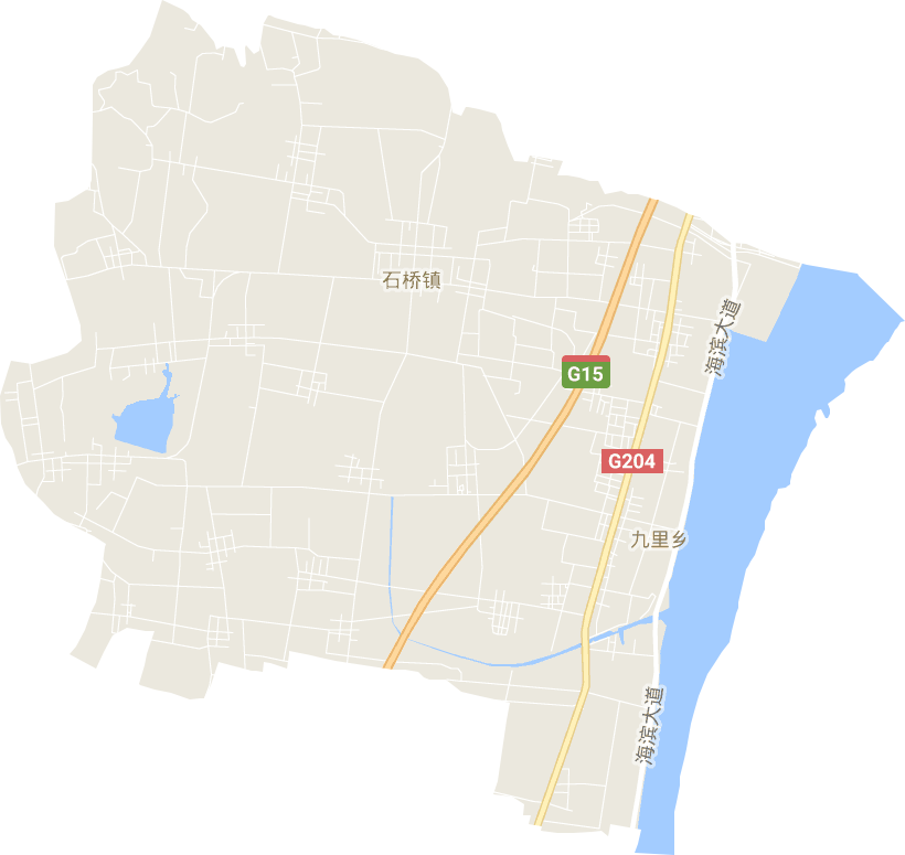 石橋鎮電子地圖