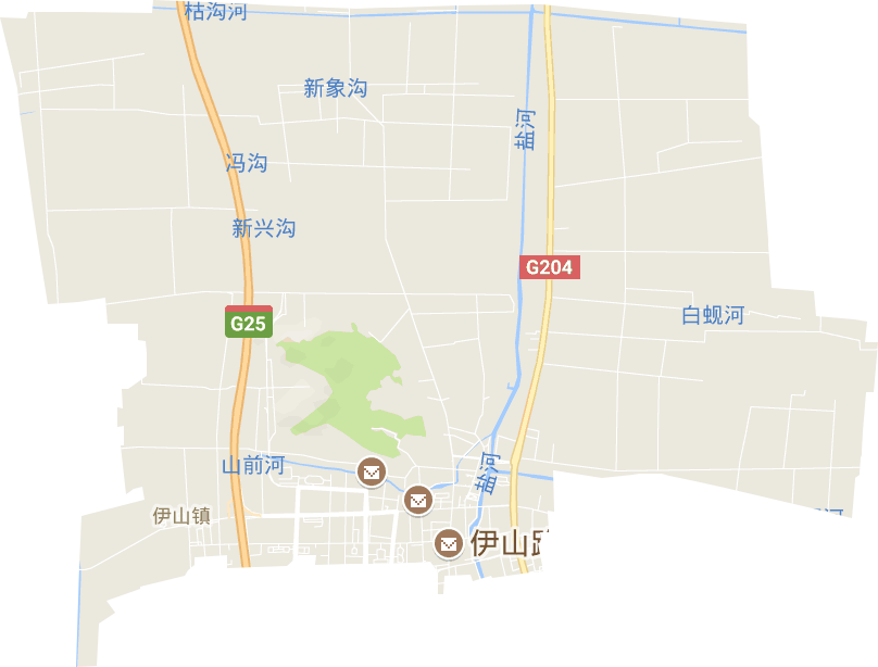 伊山鎮電子地圖