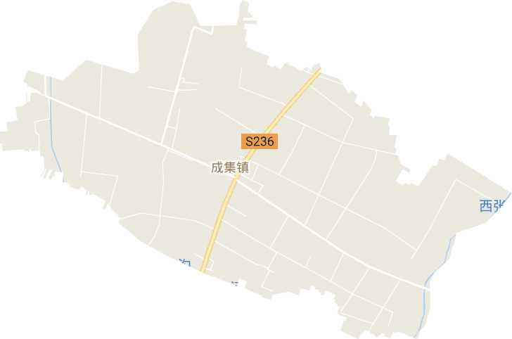 成集鎮(zhèn)電子地圖