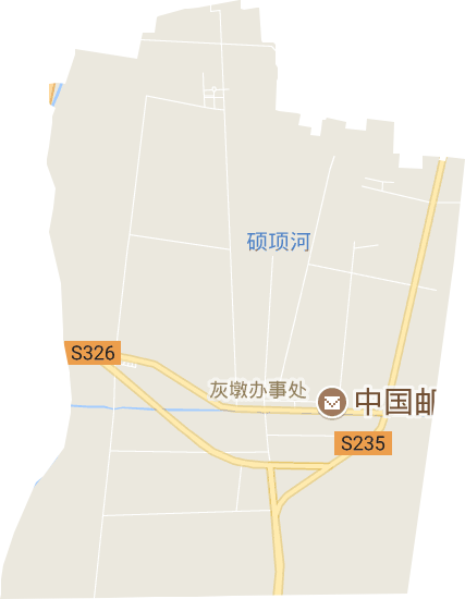 灰墩辦事處電子地圖