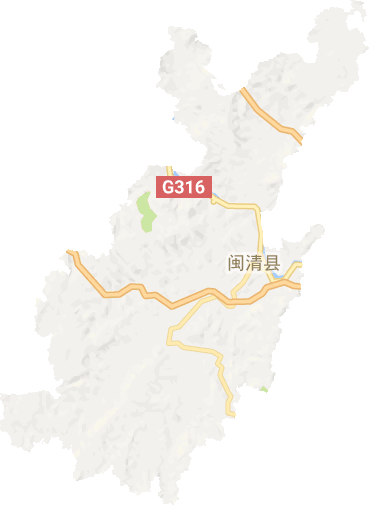 閩清縣電子地圖