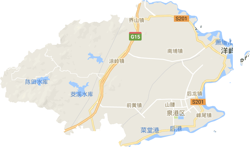 泉港區(qū)電子地圖