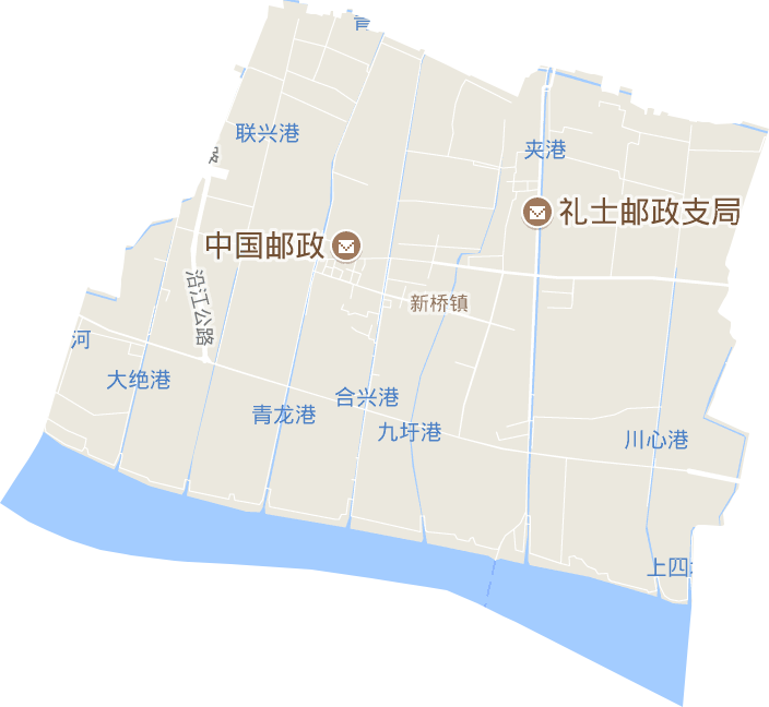 新橋鎮電子地圖