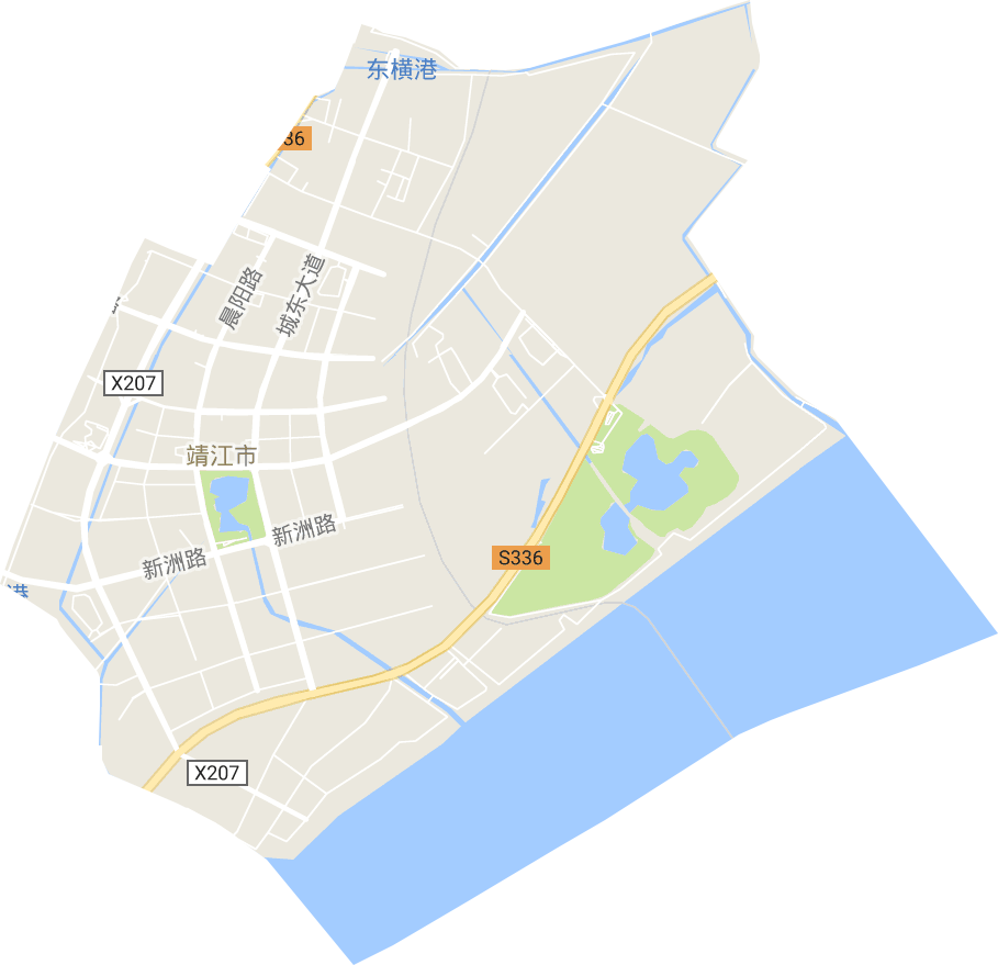濱江新城電子地圖
