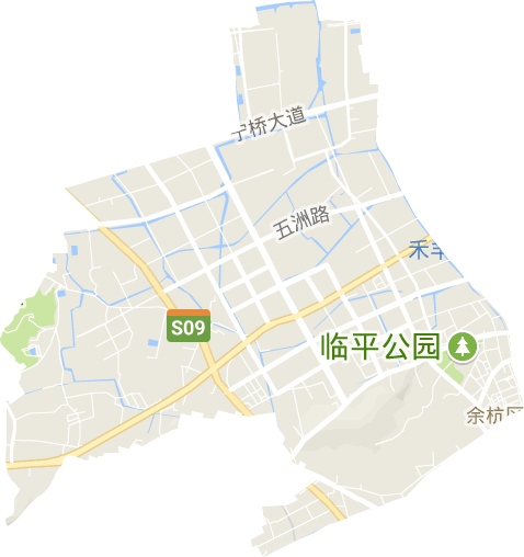 臨平街道電子地圖