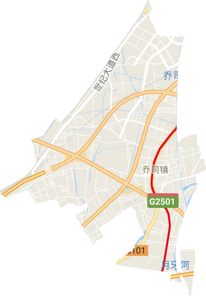 喬司街道電子地圖