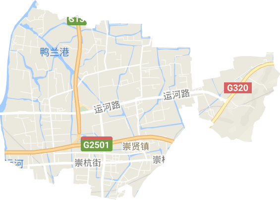 崇賢街道電子地圖