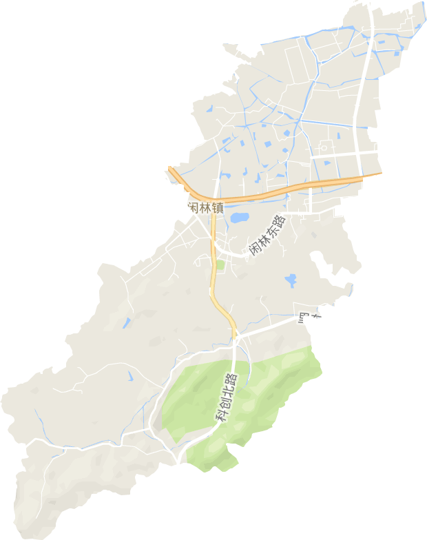 閑林街道電子地圖