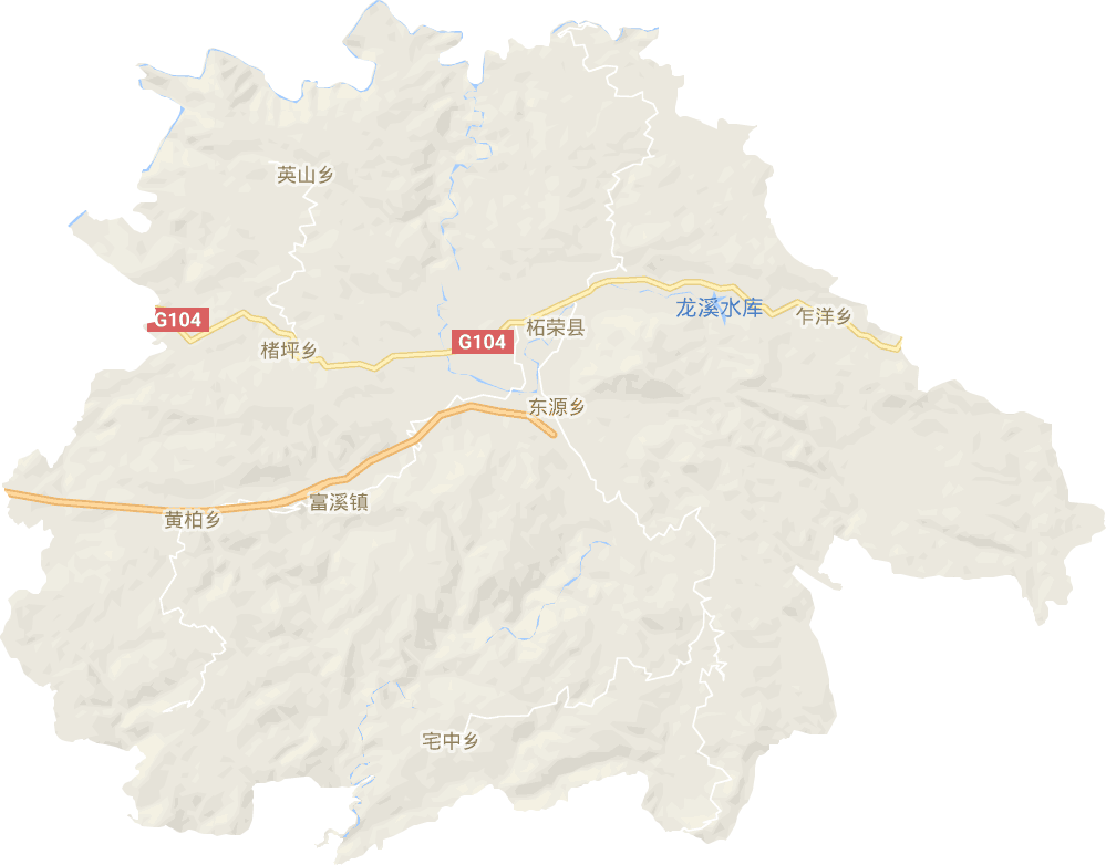 柘榮縣電子地圖
