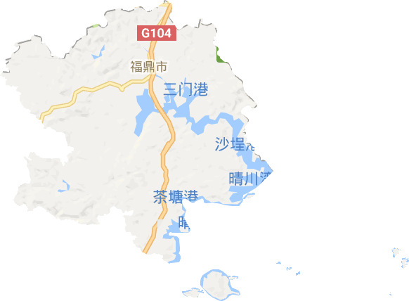 福鼎市電子地圖