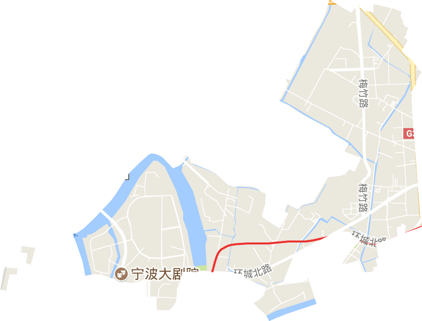 甬江街道電子地圖
