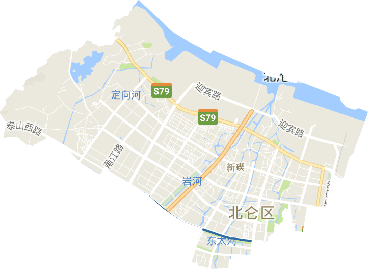 新碶街道電子地圖