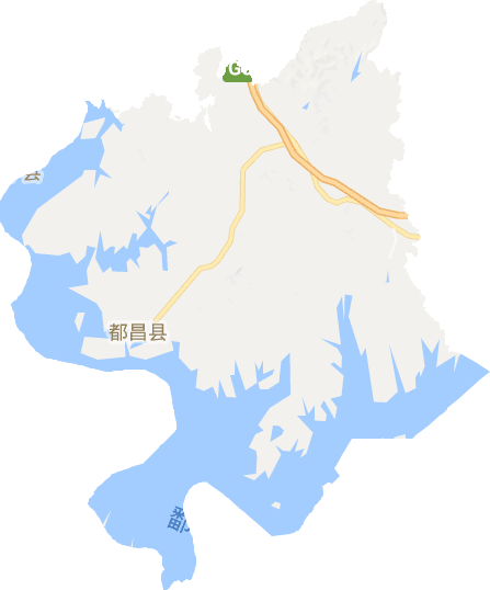 都昌縣電子地圖